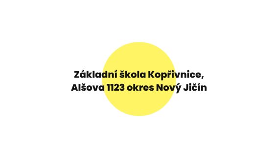 Video k Ceně inspirace 2024 – ZŠ Kopřivnice, Alšova 1123 okres Nový Jičín: Konferece Bojujeme proti dětské práci